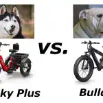 Puckipuppy Husky Plus and Bulldog electric bikes